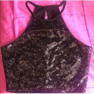 Ellen Tracy cute black shirt.